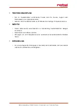 Preview for 8 page of Rotel U428CH1 Instructions For Use Manual