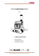 Rotel U4472CH Instructions For Use Manual preview