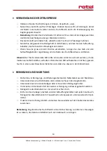 Preview for 10 page of Rotel U466CH1 Instructions For Use Manual