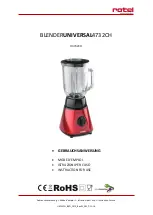 Предварительный просмотр 1 страницы Rotel U4732CH Instructions For Use Manual