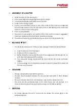 Preview for 17 page of Rotel U483CH1 Instructions For Use Manual