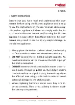 Preview for 20 page of Rotel U490CH1 User Insctructions