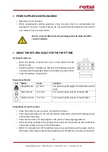 Preview for 22 page of Rotel U490CH1 User Insctructions