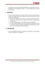 Preview for 6 page of Rotel U605CH1 Instructions For Use Manual