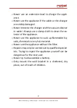 Preview for 22 page of Rotel U606CH3 Instructions For Use Manual