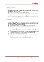 Preview for 24 page of Rotel U606CH3 Instructions For Use Manual