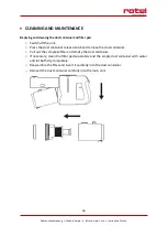 Предварительный просмотр 36 страницы Rotel U6082CH Instructions For Use Manual