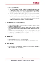 Preview for 14 page of Rotel U651CH1 Instructions For Use Manual