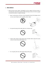 Предварительный просмотр 34 страницы Rotel U651CH1 Instructions For Use Manual