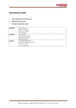 Preview for 2 page of Rotel U702CH1 Instructions For Use Manual