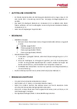 Preview for 7 page of Rotel U702CH1 Instructions For Use Manual