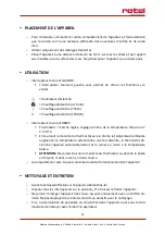 Preview for 12 page of Rotel U702CH1 Instructions For Use Manual