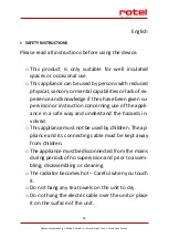 Preview for 23 page of Rotel U7305CH Instructions For Use Manual