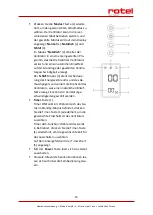 Preview for 10 page of Rotel U740CH1 Instructions For Use Manual