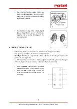 Preview for 30 page of Rotel U740CH1 Instructions For Use Manual