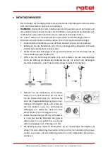 Preview for 8 page of Rotel U741CH1 Instructions For Use Manual