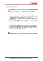 Preview for 21 page of Rotel U741CH1 Instructions For Use Manual