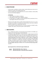 Preview for 22 page of Rotel U741CH1 Instructions For Use Manual