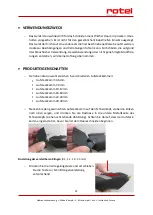 Preview for 12 page of Rotel U851CH1 Instructions For Use Manual