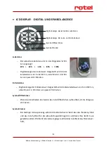 Preview for 13 page of Rotel U851CH1 Instructions For Use Manual