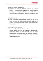 Preview for 9 page of Rotel U903CH1 Instructions For Use Manual