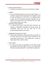 Preview for 38 page of Rotel U903CH1 Instructions For Use Manual