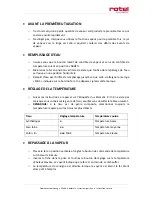 Preview for 15 page of Rotel U938CH1 Instructions For Use Manual