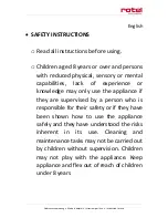 Preview for 27 page of Rotel U938CH1 Instructions For Use Manual