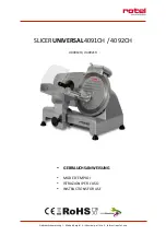 Rotel UNIVERSAL U4091CH Instructions For Use Manual preview