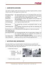 Preview for 9 page of Rotel UNIVERSAL U4091CH Instructions For Use Manual