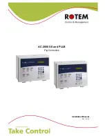 Предварительный просмотр 1 страницы Rotem AC-2000 PLUS Installation Manual