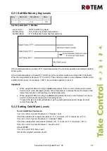 Preview for 22 page of Rotem Piguard Plus Installation And User Manual