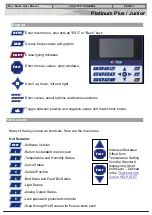 Preview for 8 page of Rotem Platinum Junior User Manual