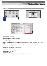 Preview for 75 page of Rotem Platinum Junior User Manual