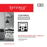 Preview for 1 page of Rotenso CONTROL Series Installation And User Manual