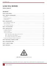 Preview for 2 page of Rotenso J100Wi Service Manual