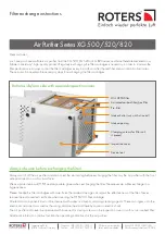 Preview for 1 page of Roters XG 500 Series Manual