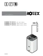 Предварительный просмотр 1 страницы Rotex EHS/500/5 Manual