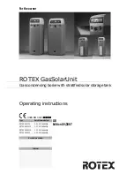 Предварительный просмотр 1 страницы Rotex GSU 320 Operating Instructions Manual