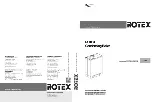 Rotex GW-20 C22 Installation Instructions Manual предпросмотр