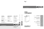 Rotex GW-30 C22 Installation Instructions Manual предпросмотр