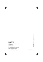 Предварительный просмотр 12 страницы Rotex R2CND-A4A Operation Manual