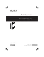 Предварительный просмотр 1 страницы Rotex R2TND012A4AA Installation Manual