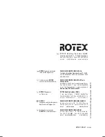 Preview for 12 page of Rotex RBLQ05CAV3 Operation Manual