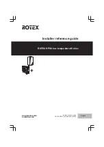 Rotex RHBH/X04 Plus 08CB Installer'S Reference Manual предпросмотр