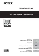 Предварительный просмотр 1 страницы Rotex RHYHBH05AA Operation Manual