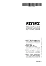 Предварительный просмотр 152 страницы Rotex RKHB 016BA3V3 Series Operation Manual