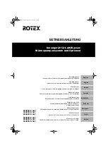 Preview for 1 page of Rotex RKHBRD011AAV1 Operation Manual