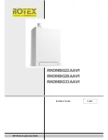 Предварительный просмотр 1 страницы Rotex RKOMBG22AAV1 Installation Instructions Manual