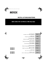 Предварительный просмотр 1 страницы Rotex RRHQ006BAV3 Installation Manual